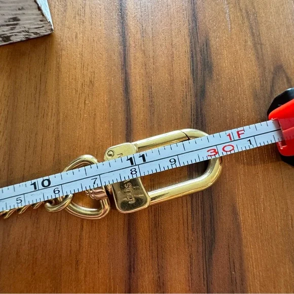 Louis Vuitton 30cm Extender Chain in Gold Tone - Picture 10 of 12